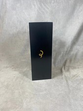 Caisse en bois de champagne noir Billecart Salmon Made in France Années 1980