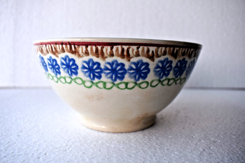 Antique staffordshire bol - antique,
