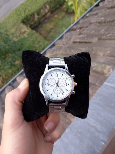 Montre homme blanche bracelet - homme,