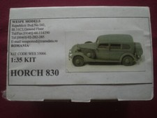 Horch 830 - Scale 1/35 Wespe
