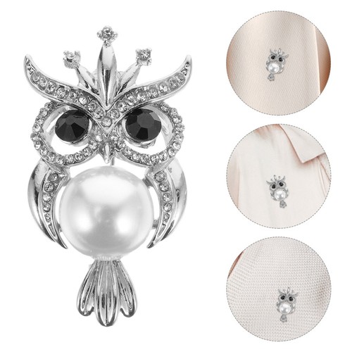Broche hibou alliage - broche,