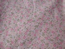 coupon tissu petites fleurs   " Style liberty  "    68  X 115  cm