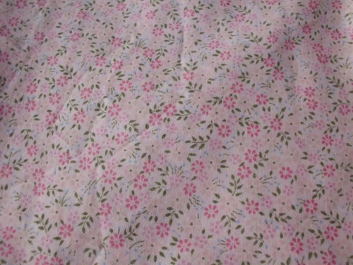 Coupon tissu petites fleurs - coupon,