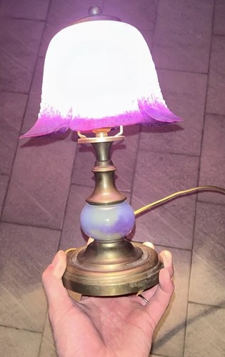 Lampe art deco signé - lampe,
