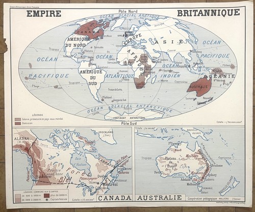 Ancienne carte scolaire - 🌎,