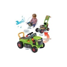 VTECH BABY - SUPER TRACTEUR MAGI TONDEUSE Evolutif 3 en 1 - VERT - Multicolore