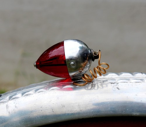 Petit feu rouge type obus - , pour