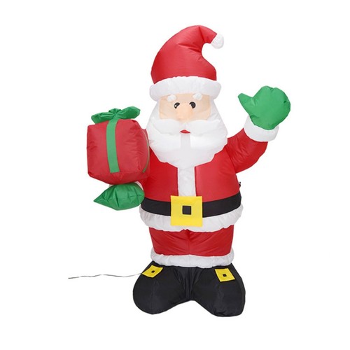 Père noël gonflable avec - père,