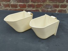 2 tiroirs à épices en plastique