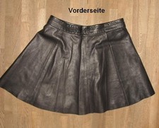 Jupe H&M En Cuir Noir En