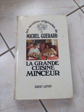 Ancien Livre Michel Guérard La grande cuisine minceur Laffont 1978 recettes
