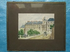 AQUARELLE J. ROUILLOT d'après BARDAY (1953)