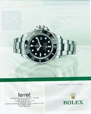 Publicité Advertising 019  2013  la montre Rolex oyster deepsea
