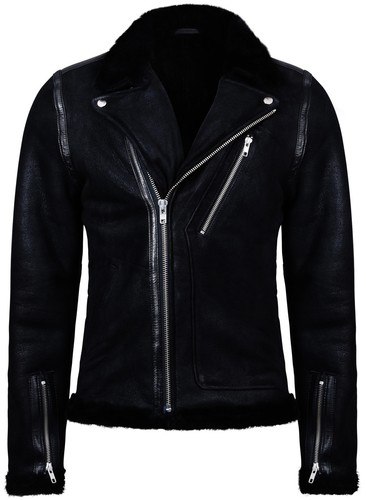 Veste motard cuir - veste,