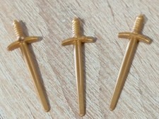 PLAYMOBIL X3 ÉPÉES DORÉES