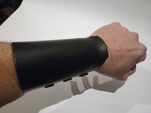 Brassard bracelet en cuir - ,,