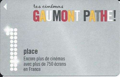 Carte cadeau gaumont pathé - cadeau,