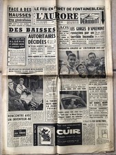 JOURNAL ancien L'AURORE 7/09/