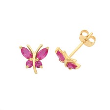 Rubis Papillon Boucles