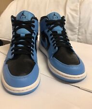 Jordan 1 university blue black , chaussures homme 44 nike Jordan 1 bleu ciel 