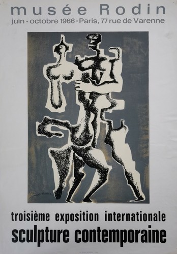 Ossip zadkine affiche - zadkine,