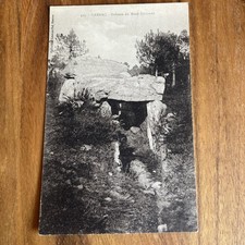 Postcard Cpa - Carnac - Dolmen Du Mané Kerioned 