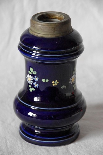 Ancien pied lampe à - ancien,