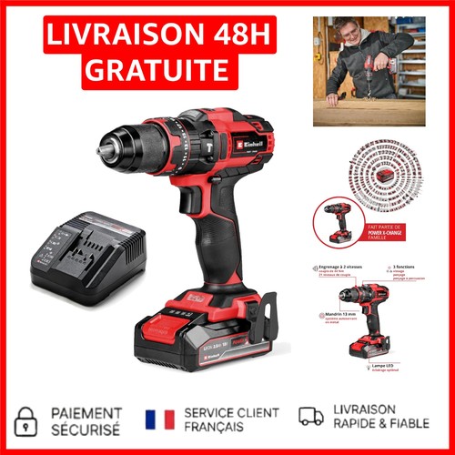 Perceuse visseuse 18 - perceuse-visseuse, te-cd