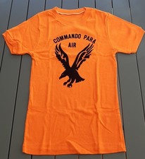Petit Tee Shirt coton Enfant Vintage Commandos Parachutiste de l'Air ORIGINAL 1