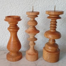 3X Bougeoirs Bougeoirs De