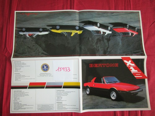 15933 bertone dépliant - n°15933,