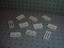 LEGO 10 white grilles ref