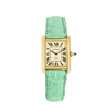 CARTIER- TANK - Louis Cartier - Bracelet montre en or jaune