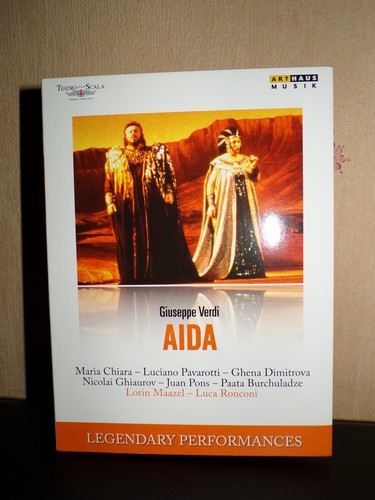 Dvd giuseppe verdi aïda - dvd,