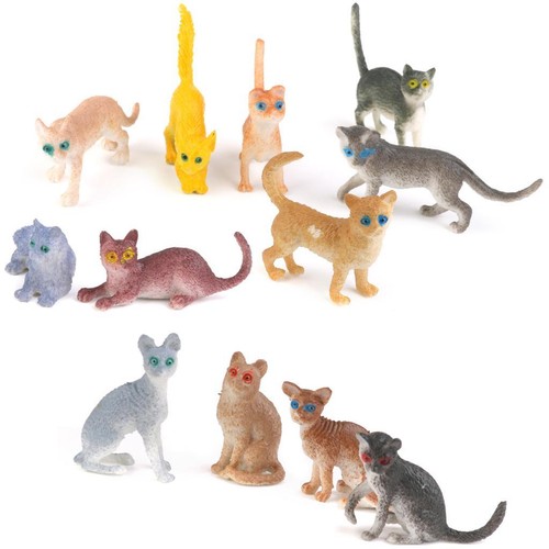 Plastique petit chat - petit, chiffres