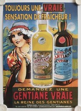 Affiche GENTIANE VRAIE La