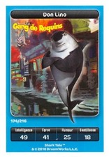 Carte Carrefour Dreamworks - Gang Of Sharks - Don Lino n°174