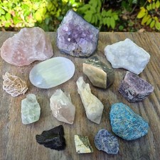 Minéralots au choix - Pyrite, Sodalite, Quartz Rose, Géodes, Améthyste, Quart...