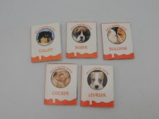 Lot 5 mini livre Chiens "Amis a quatre pattes" - KINDER Ferrero
