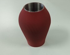 COPO DESIGN Vase - Antiq pour fleurs séchées Rouge 18 cm pot fleurs