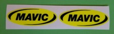 2x Mavic Logo Stickers Autocollants Pour Vélo MTB Cyclisme Dh Am XC