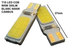 Lot de 2 Ampoules W5W LED 12V