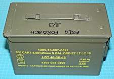 caisse de munitions militaire