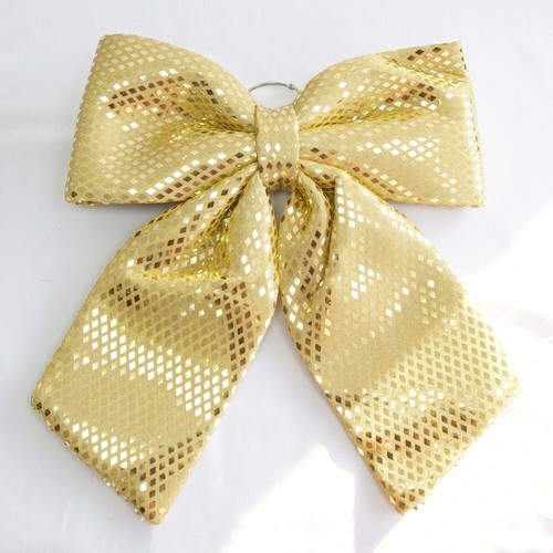 Glitz noël nœud 44cm - 44cm, rouge
