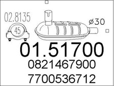 SILENCIEUX INTERMéDIAIRE