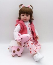 Bebe reborn doll 48 cm nuevo hecho a mano silicona reborn baby muñeca realista