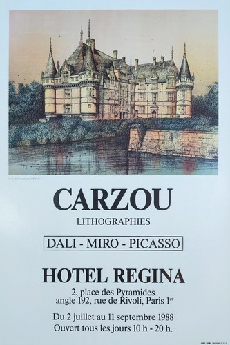 Jean carzou affiche ancienne - carzou,