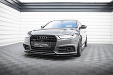 Lèvre Avant V.1 pour Audi S6/A6 S-LINE 4G/C7 Facelift Spoiler Avant Maxton ABE