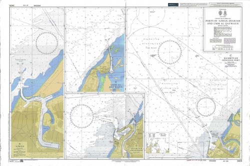 Carte maritime des ports - des,