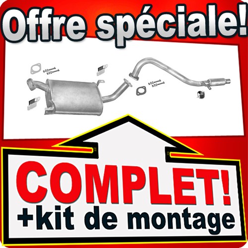 Echappement pour nissan - echappement,